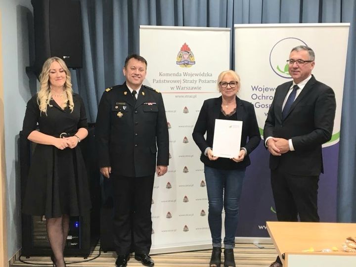 Podpisanie umowy na usuwanie i unieszkodliwianie wyrobów zawierających azbest.